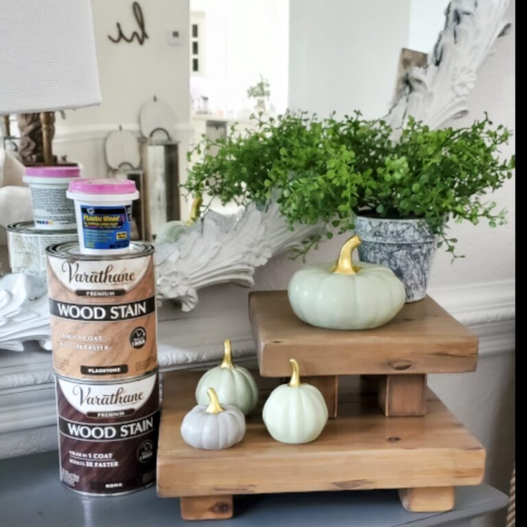 How to DIY a Wooden Riser Display